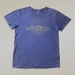 Y2K Ralph Lauren Denim & Supply Single Stitch Short Sleeve US Naval Tee